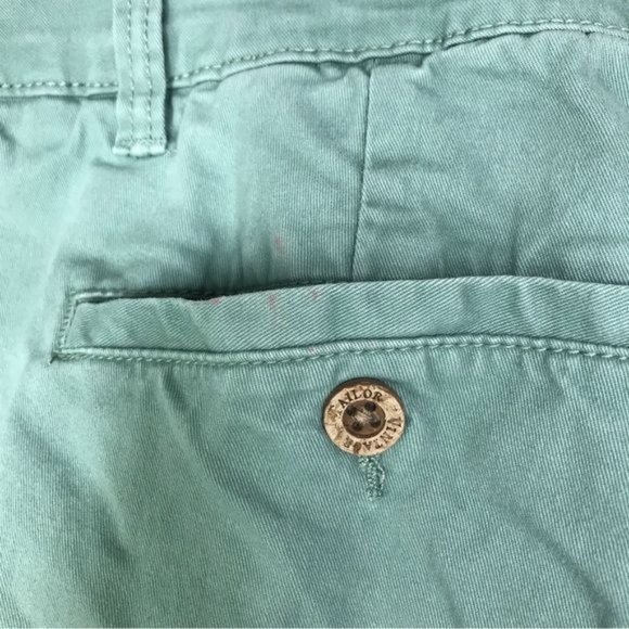 Taylor vintage Mens light blue green shorts Connecticut fit 9 inch inseam 38 - Picture 10 of 15
